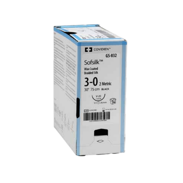 SUTURE COVIDIEN SOFSILK NON ASSORBIBILE IN SETA 36pz.