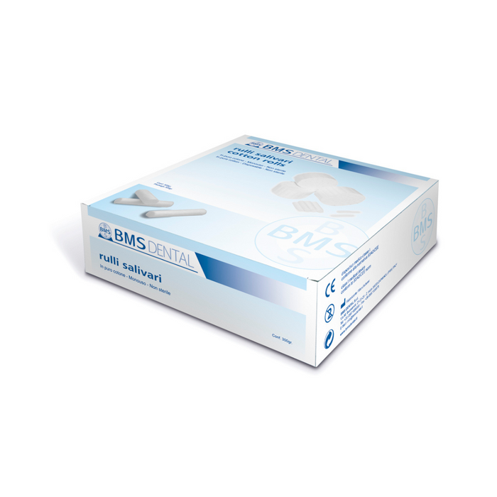 BMS 300g PURE COTTON SALIVARY ROLLERS.
