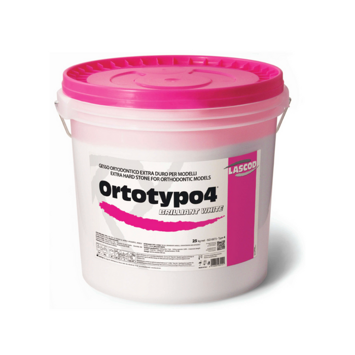 LASCOD GESSO ORTOTYPO 4 EXTRA DURO 25kg.