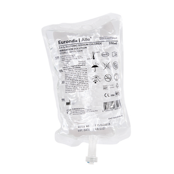 EURONDA SOLUZIONE FISIOLOGICA IN SACCHE 20x250ml