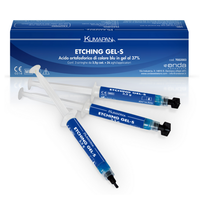 KUMAPAN ETCHING GEL-S 37% 3 SIRINGHE 3,5g