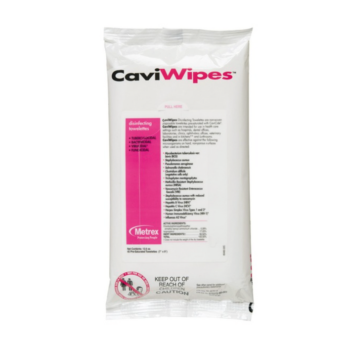 KERR CAVIWIPES FLAT PACK 45 SALVIETTE DISINFETTANTI 20pz.
