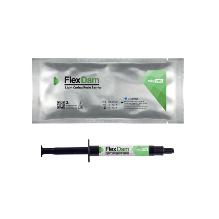 INCIDENTAL FLEXDAM DIGA LIQUIDA GENGIVALE BARRIER SIRINGHE 2x2g