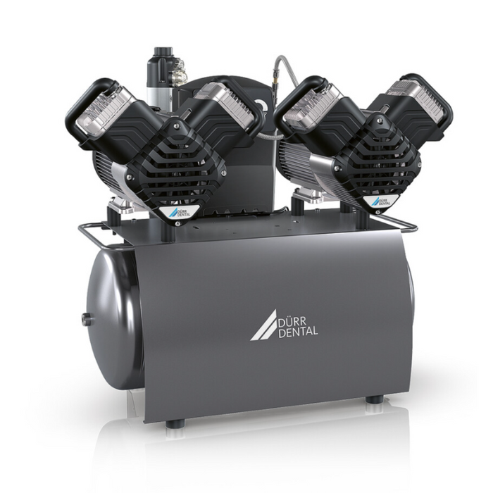DURR DENTAL COMPRESSORE SILVER AIRLAIN DUO TANDEM 4 CILINDRI