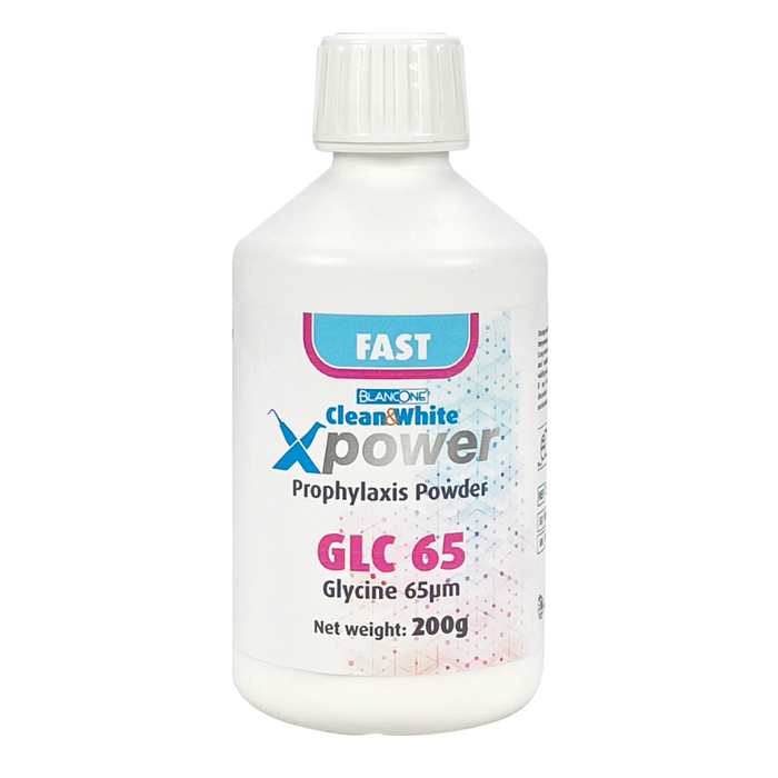 POLVERE PER PROFILASSI CLEAN E WHITE XPOWER GLC 65 GLICINA 65pm 200g 4pz.