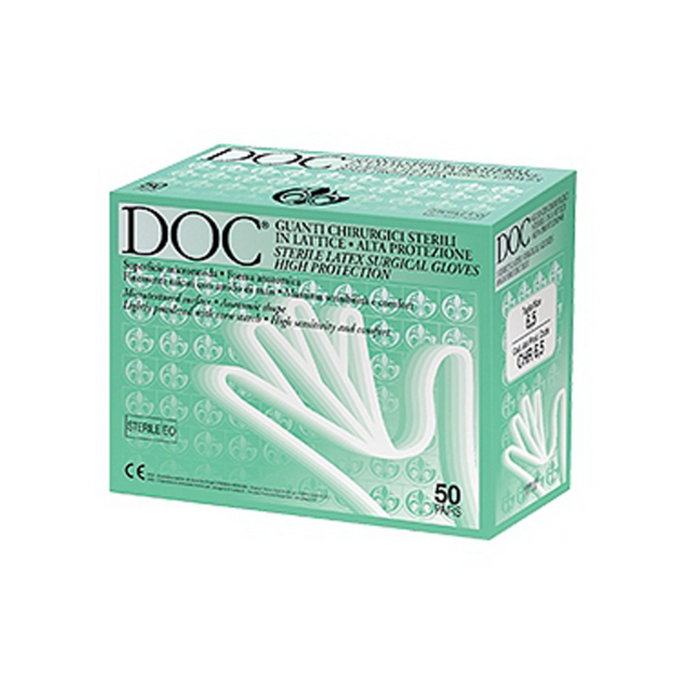 DOC GUANTI CHIRURGICI STERILI IN LATTICE 50paia