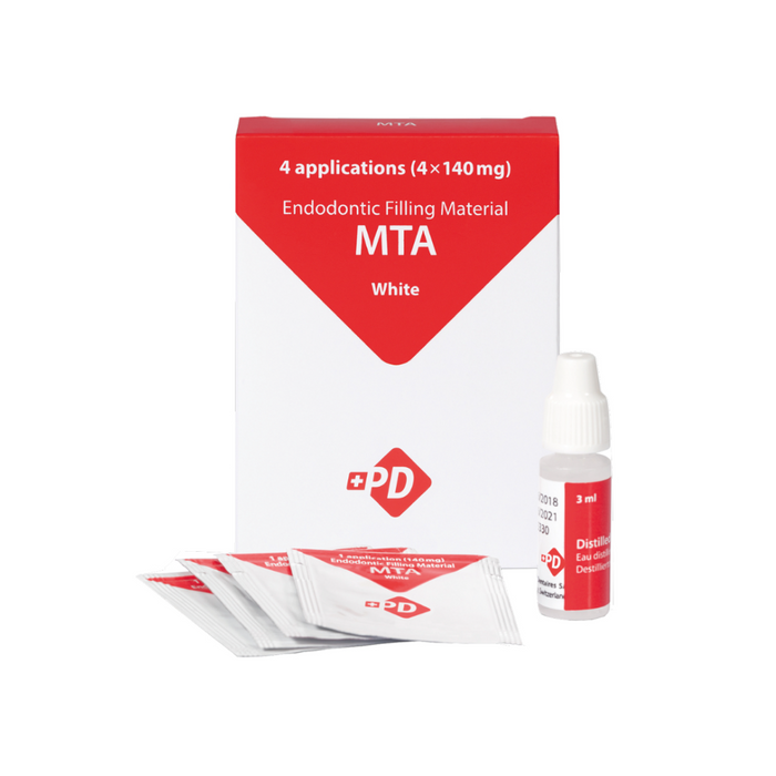 PD PRODUITS DENTAIRES MTA WHITE - KIT 4x140mg