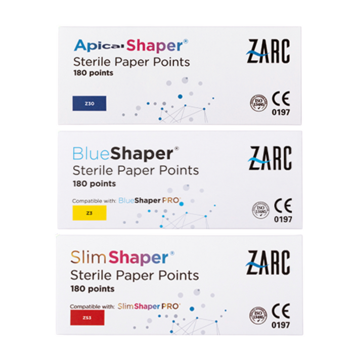 ZARC PUNTE DI CARTA STERILI BLUSHAPER E BLUSHAPER PRO 180pz.