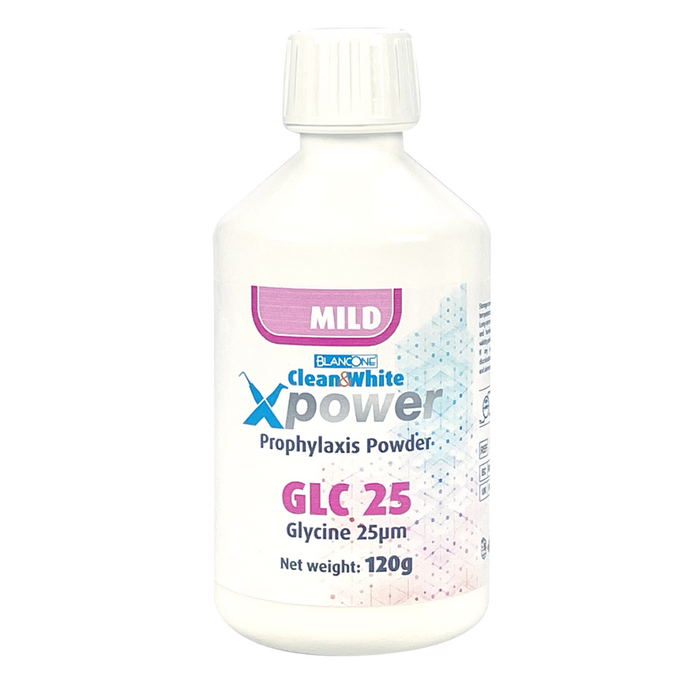 POLVERE PER PROFILASSI CLEAN E WHITE XPOWER GLC 25 GLICINA 25pm 120g 4pz.