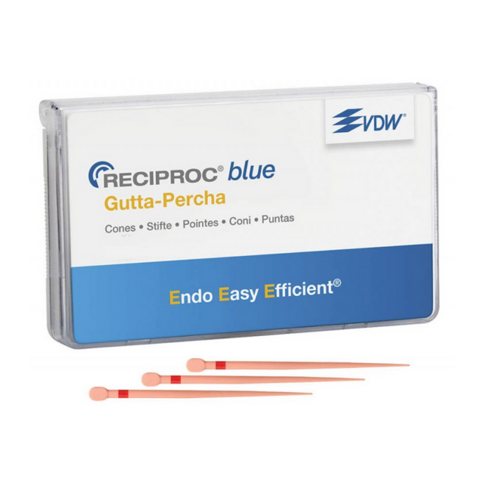 VDW PUNTE DI GUTTAPERCHA RECIPROC BLUE 60pz.