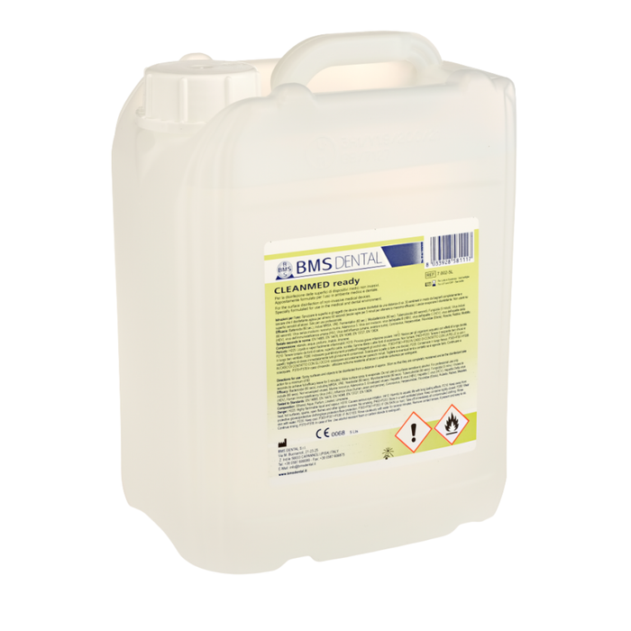 BMS CLEANMED READY DISINFETTANTE A BASE ALCOLICA TANICA 5l