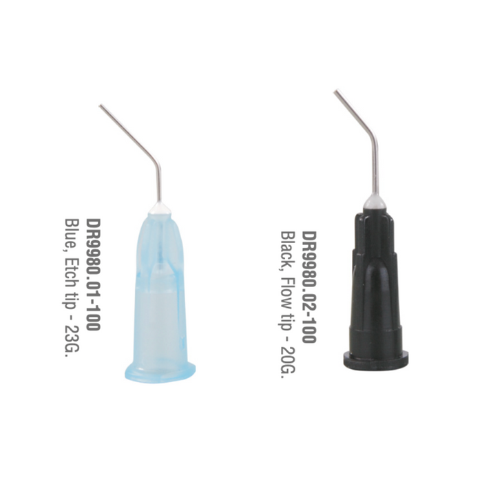 AGHI PER GEL E COMPOSITO FLUIDO 100pz.