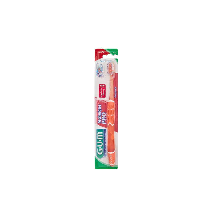 GUM SPAZZOLINO MANUALE TECHNIQUE PRO: 525 SOFT e 528 MEDIUM 12pz.