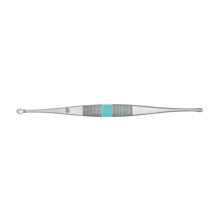 PEHA Curette Sterili 991010 Curette Cucchiaio Affilato Doppia Estremità 16,5 cm 25 pz
