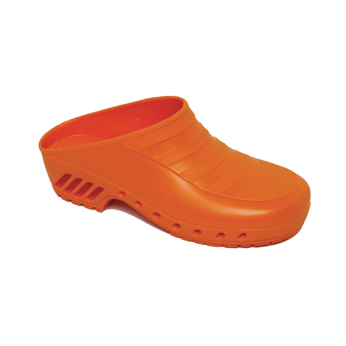 GIMA ZOCCOLI PROFESSIONALI MEDICALI AUTOCLAVABILI NON FORATI ARANCIONI