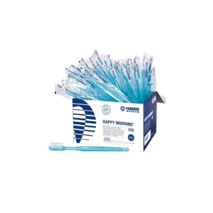 HAGER & WARKEN SPAZZOLINI MONOUSO MANUALI HAPPY MORNING 100pz.