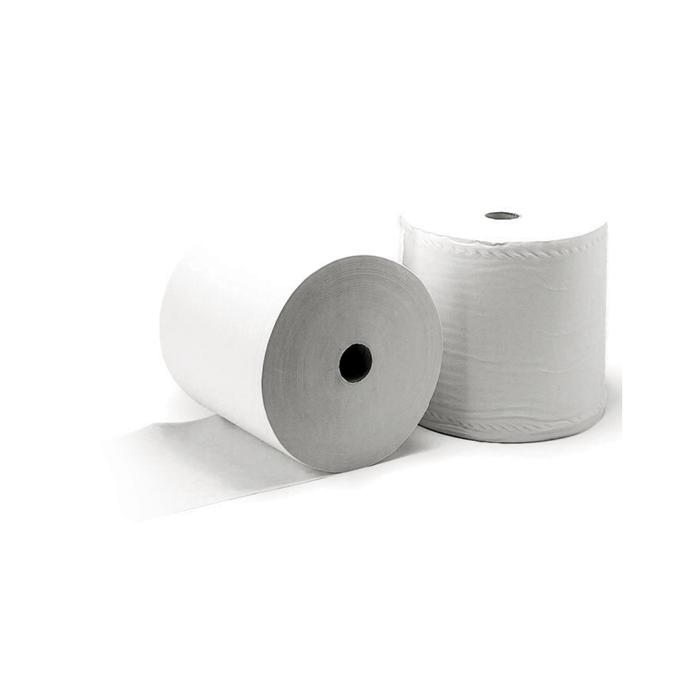 ASCIUGAMANI 2 VELI BOBINE MAXI ROLL 800 STRAPPI 2pz.