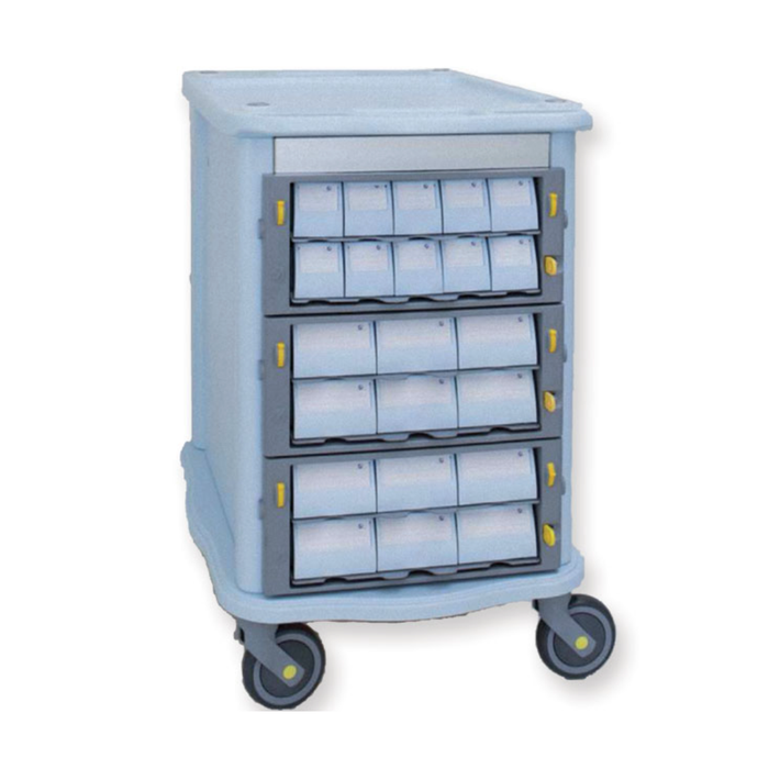 CARRELLO FARMACIA DOUBLE FACE 3+22 CASSETTI