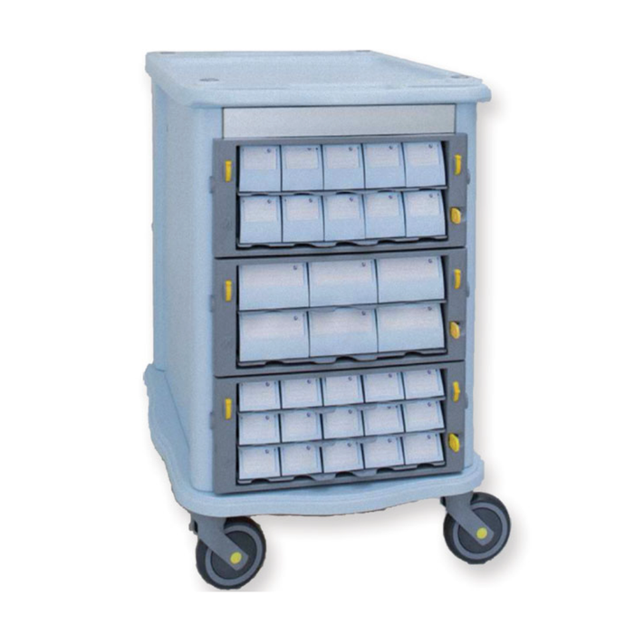 CARRELLO FARMACIA DOUBLE FACE 62 CASSETTI