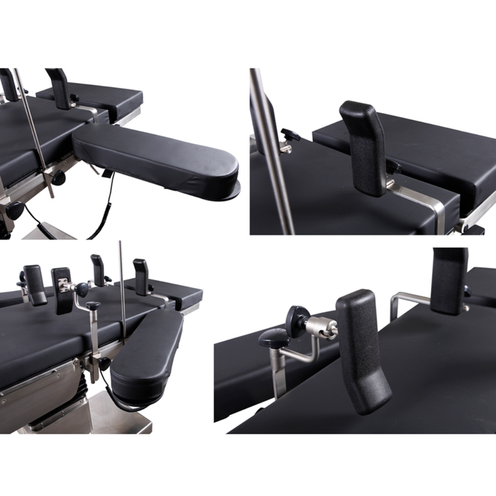 TAVOLO OPERATORIO ELETTRICO MULTIDISCIPLINARE PROFESSIONALE 200kg, TR/RTR RADIOTRASPARENTE