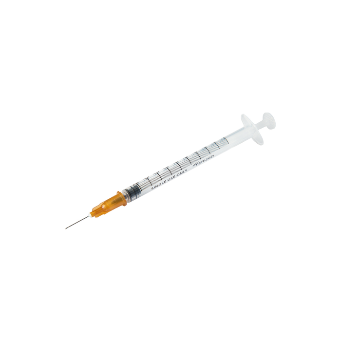 SIRINGA TUBERCOLINA CON AGO 1 ml 26GX1/2" STERILI 100pz.