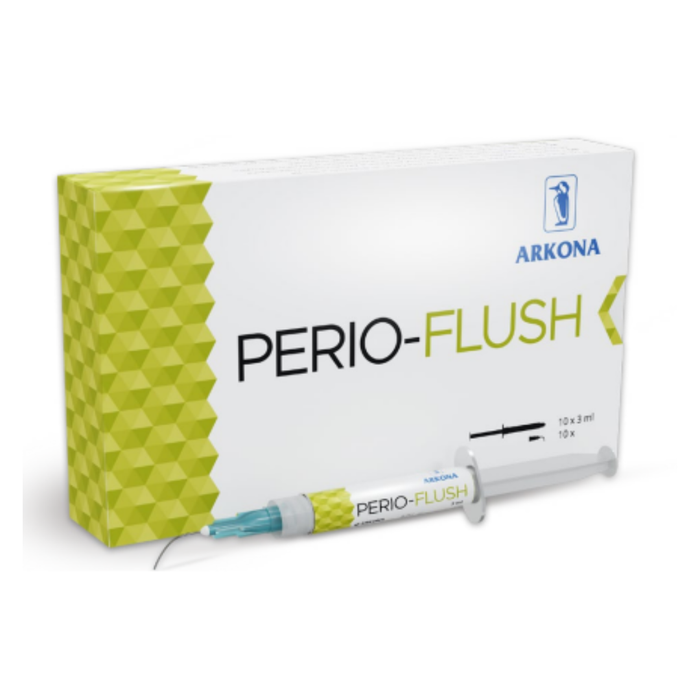PERIO-FLUSH SOLUZIONE PER IRRIGAZIONE DELLE TASCHE PARODONTALI CON DOMIFENE BROMURO