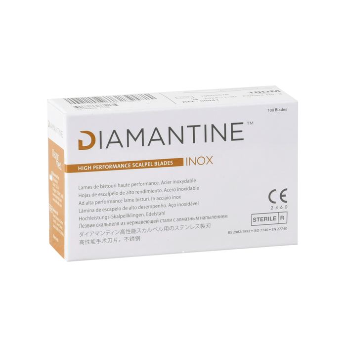 Lame per Bisturi Misura 11DM Sterili Nitruro di Zirconio ISO 7740 e BS 2982