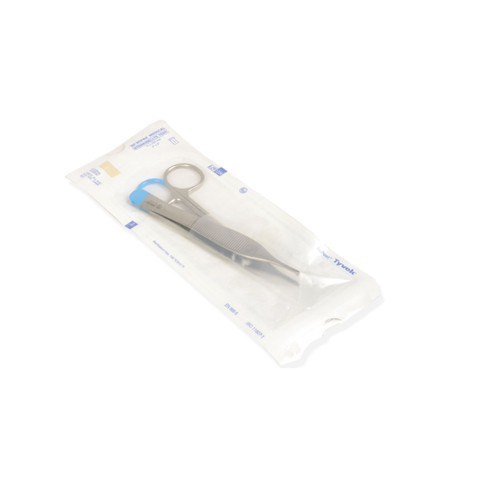 Kit Chirurgico di Sutura Sterile Monouso Spencer Adson Acciaio Inox 25 pz