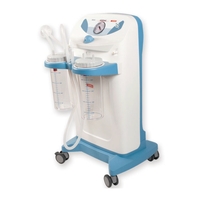 GIMA ASPIRATORE CHIRURGICO CLINIC PLUS BASIC 2 VASI DA 2L