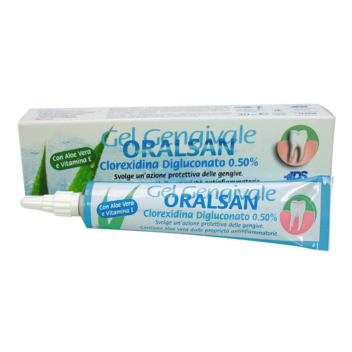 ORALSAN GEL GENGIVALE CLOREXIDINA 0.50% 4px.