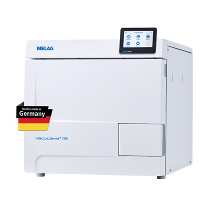 MELAG AUTOCLAVE VACUCLAVE PRO LINE 118 E 123