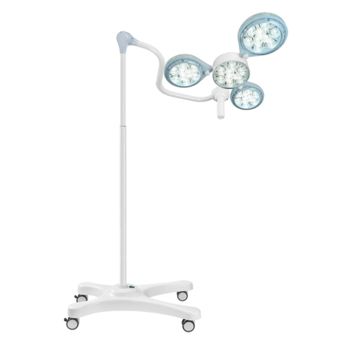 LAMPADA LED QUATTROLUCI SU CARRELLO 160.000 lux