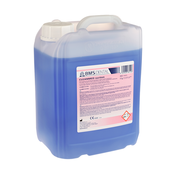BMS CLEANMED SUCTION DETERGENTE PER LA PULIZIA DEI SISTEMI DI ASPIRAZIONE ODONTOIATRICI 5L