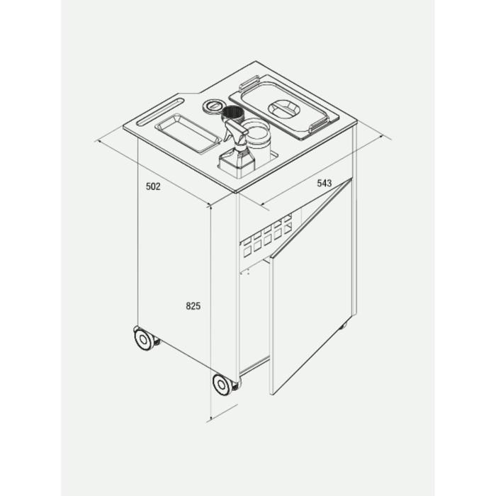 ZILFOR OSR OPTIMUS POSTOPERATIVE CART