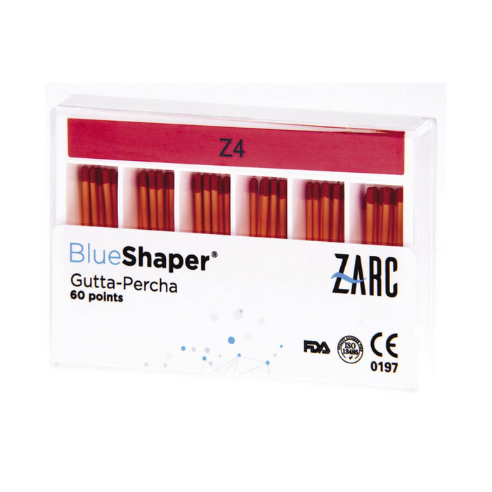 ZARC CONI DI GUTTAPERCHA BLUESHAPER 60pz.