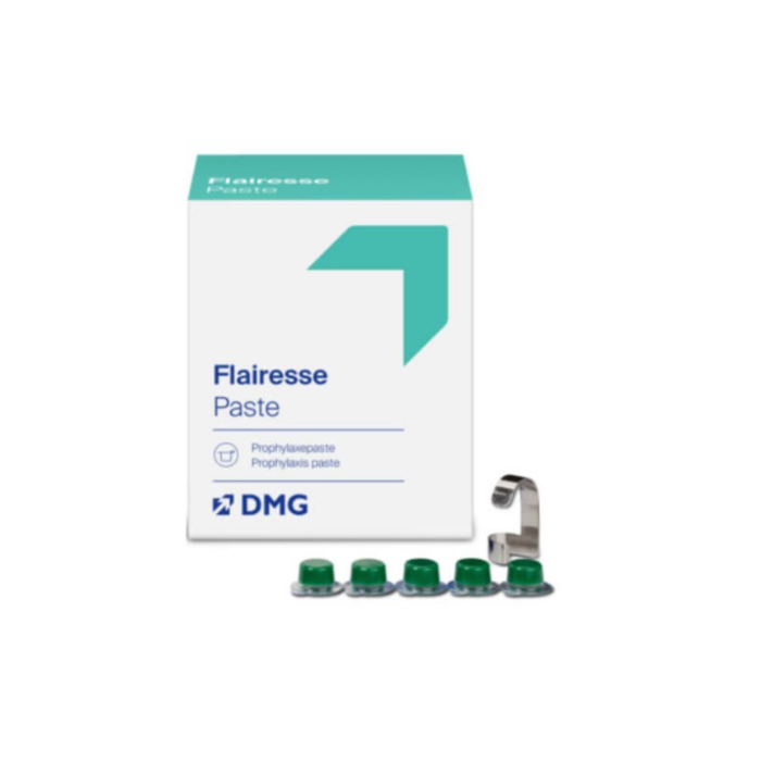 DMG FLAIRESSE PASTA PROFILASSI DENTALE PER RIMOZIONE PLACCA E DISCROMIE 200 DOSI DA 1,8 g