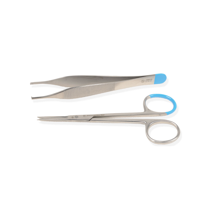 Kit Chirurgico di Rimozione Suture Sterile Monouso Iris Adson 25 pz