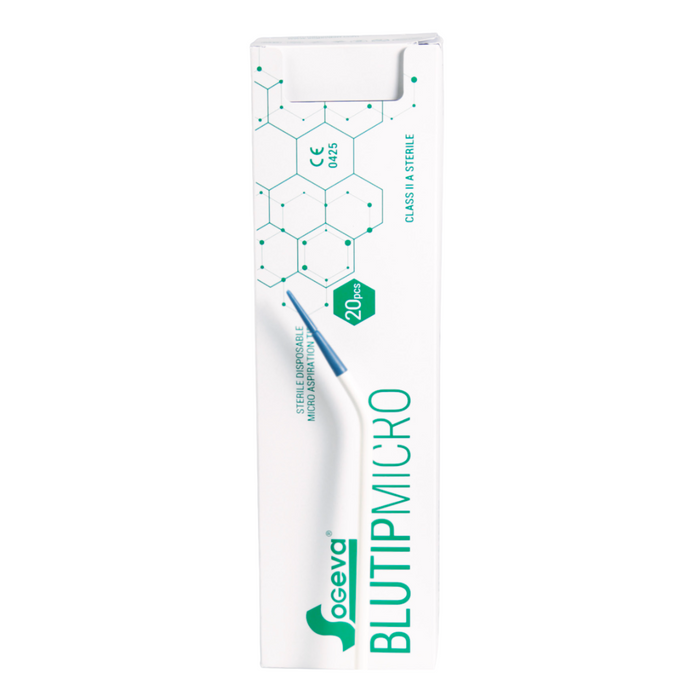 CANNULE STERILI MONOUSO BLUETIP PER ASPIRAZIONE CHIRURGICA 20pz.