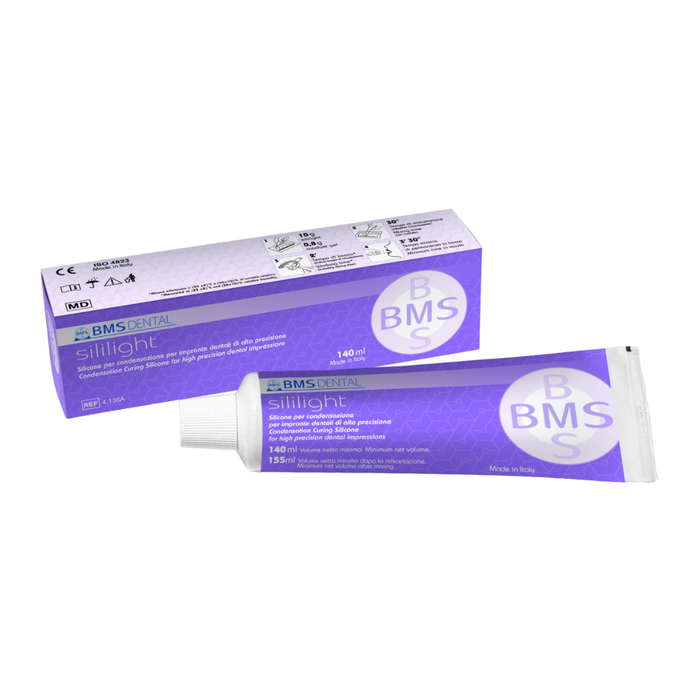 BMS SILILIGHT SILICONE PER CONDENSAZIONE PER LA SECONDA IMPRONTA 140 ml