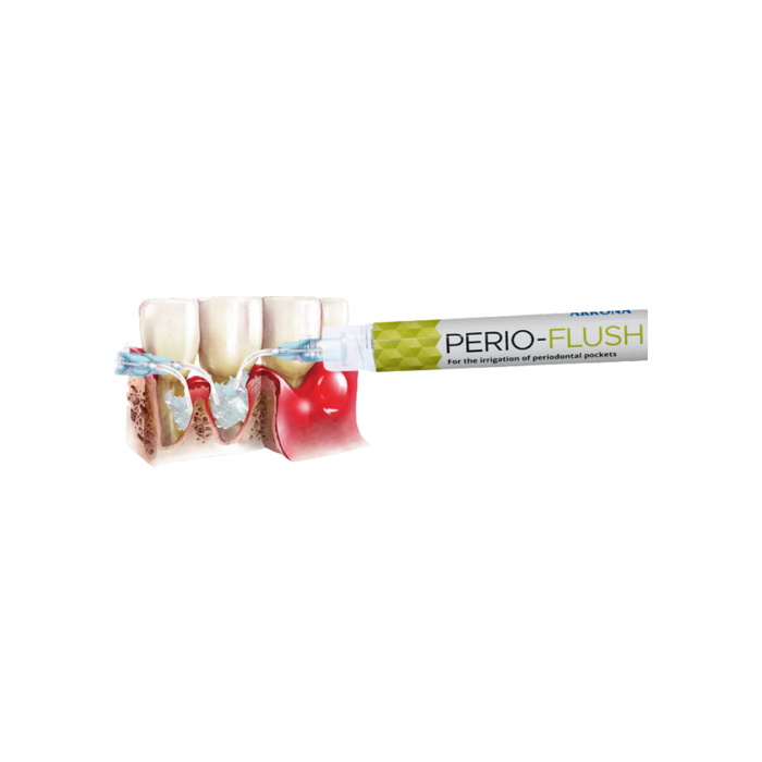 PERIO-FLUSH SOLUZIONE PER IRRIGAZIONE DELLE TASCHE PARODONTALI CON DOMIFENE BROMURO