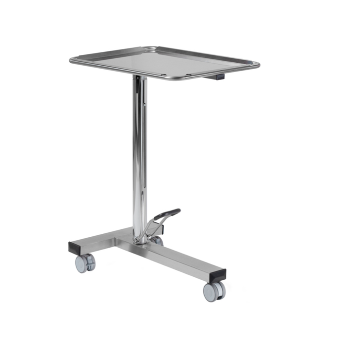 TAVOLO DI MAYO CON POMPA IDRAULICA FORMA A T CON VASSOI GIREVOLE