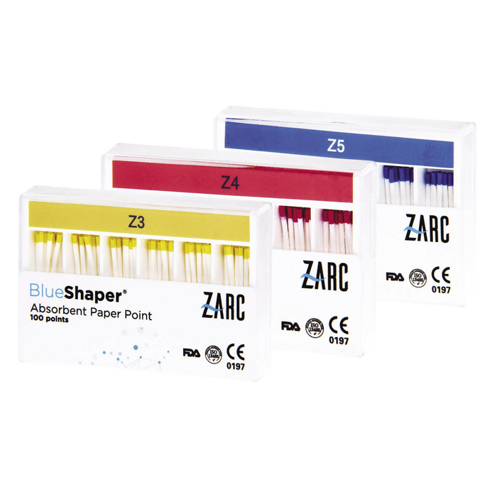 ZARC PUNTE DI CARTA BLUESHAPER 100pz.