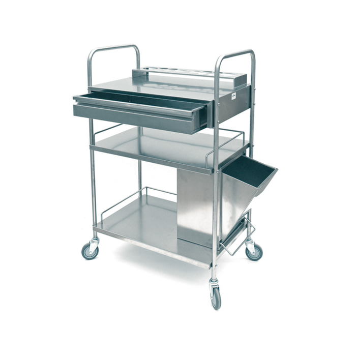 CARRELLO REX IN ACCIAIO INOX