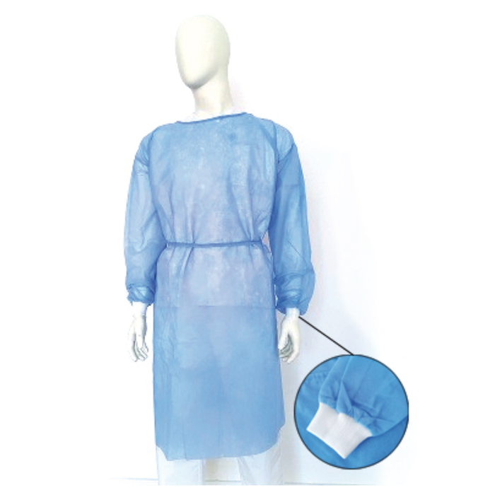 CAMICI VISITATORE (NON STERILE) AZZURRO MONOUSO DPI CAT.1 10pz.