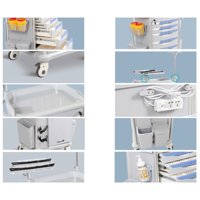 CARRELLO ANESTESIA NEO PLUS