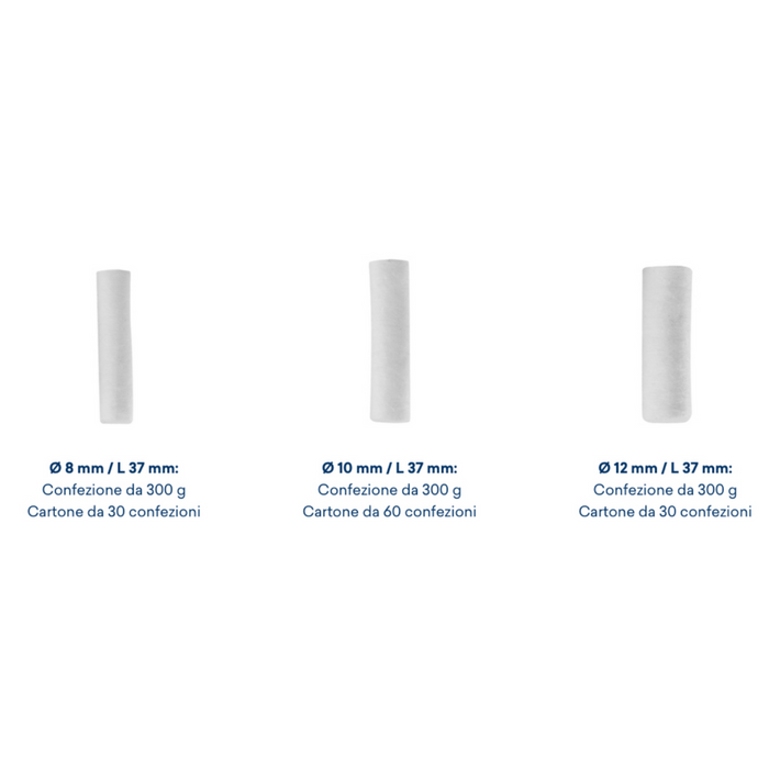 EURONDA MONOART ROTOLI DI COTONE A FIBRA LUNGA 300 g.