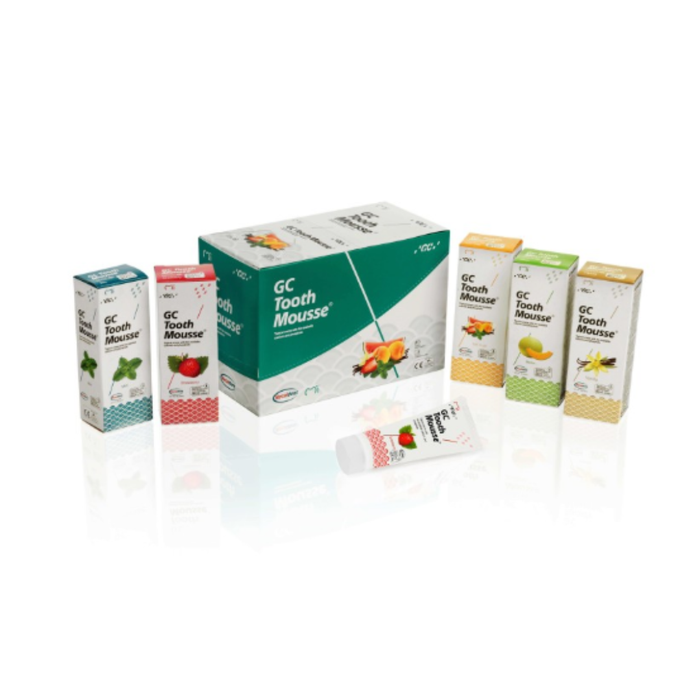 GC CREMA RIMINERALIZZANTE CPP-ACP RECALDENT™ SENZA ZUCCHERO E SENZA FLUORO CONFEZIONE 5x40g