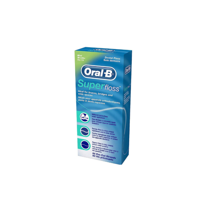 ORAL-B FILO INTERDENTALE SUPER FLOSS 50 FILAMENTI
